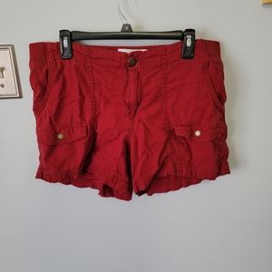 Sonoma burgundy shorts size 16